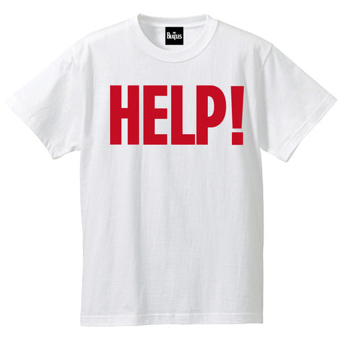 BEATLES HELP! ビートルズプリントTシャツ ホワイト ザ・ビートルズ / The Beatles Help! Tee White【Tシャツ】【大人用