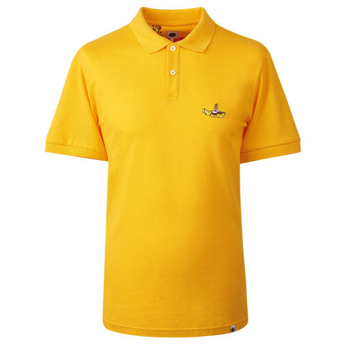 ザ・ビートルズ / Yellow Submarine Badge Polo (Polo / Yellow