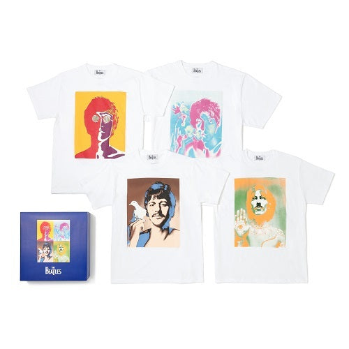 ザ・ビートルズ / bonjour records T-shirt Box Set (T-shirts / White
