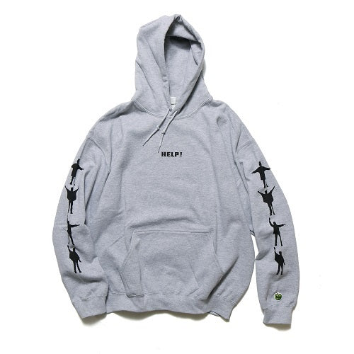 ザ・ビートルズ / Help! Logo Hoodie Grey (Hoodie / Grey) – THE