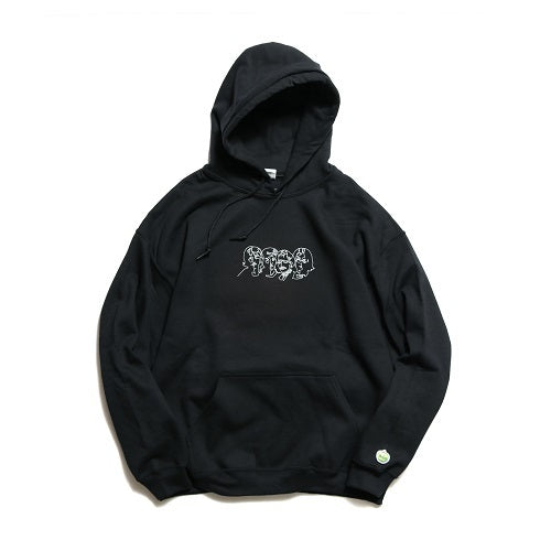 レア　ザ ビートルズ 黒パーカー ザ・ビートルズ / White Album Silhouette Song Titles Back Hoodie