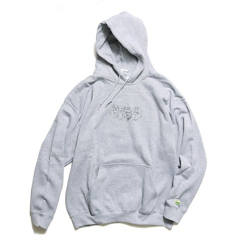ザ・ビートルズ / White Album Silhouette Song Titles Back Hoodie