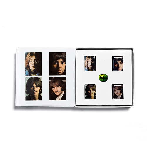 ザ・ビートルズ / White Album Pins Set (ピンズセット) – THE BEATLES ザ・ビートルズ / White Album Pins Set (ピンズセット) – THE BEATLES