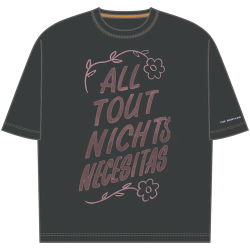 All Tout Nichts Necesitas T-shirts Black【The Beatles Popup 2026 All Tout Nichts Necesitas T-shirts Black【The Beatles Popup 2026