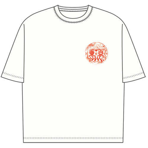 Abbey Road Silhouette Tokyo Souvenir T-shirts White【The Beatles