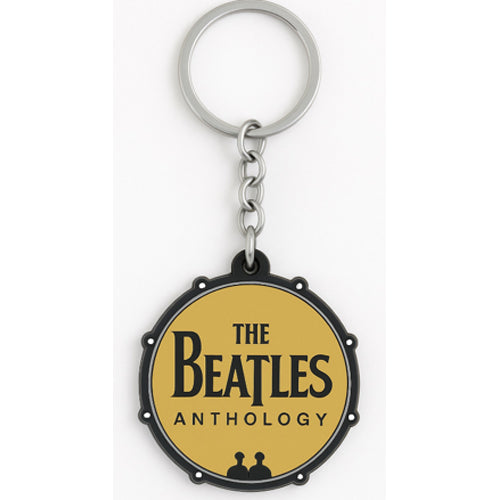 THE BEATLES ANTHOLOGY LOGO GRAPHIC KEY CHAIN YELLOW【グッズ