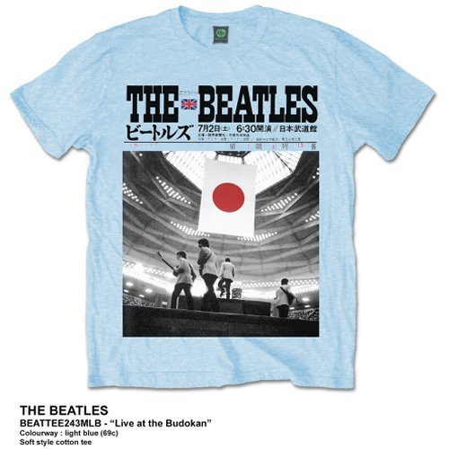 ザ・ビートルズ / 武道館Tシャツ・ブルー（メンズ） 【Tシャツ】 – THE