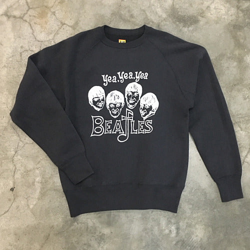 ザ・ビートルズ / The Beatles Human Made Black Sweat Shirt 【スウェットシャツ】