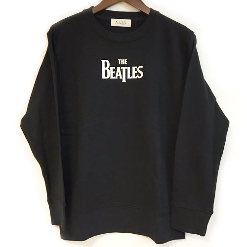 ザ・ビートルズ / The Beatles Logo Sweat Shirt Black【スウェットシャツ】