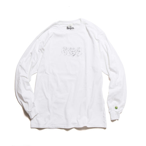 【限定】ビートルズ Choice of Vintage Songs【白缶】 ザ・ビートルズ / White Album Silhouette Song Titles Back L/S