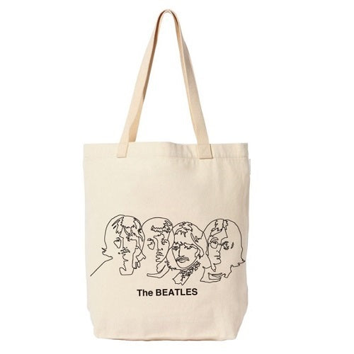 ザ・ビートルズ / Line Drawing Tote (Tote / Off-White) – THE BEATLES STORE