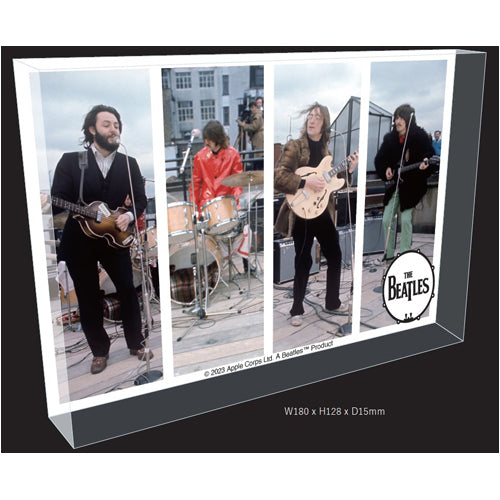 THE BEATLES ROOFTOP CONCERT ACRYLIC CUBE