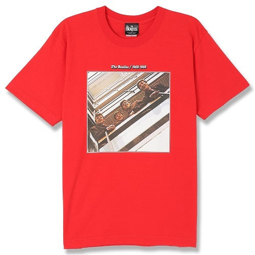 ザ・ビートルズ / The Red Album Cover S/S Tee（赤） – THE BEATLES STORE